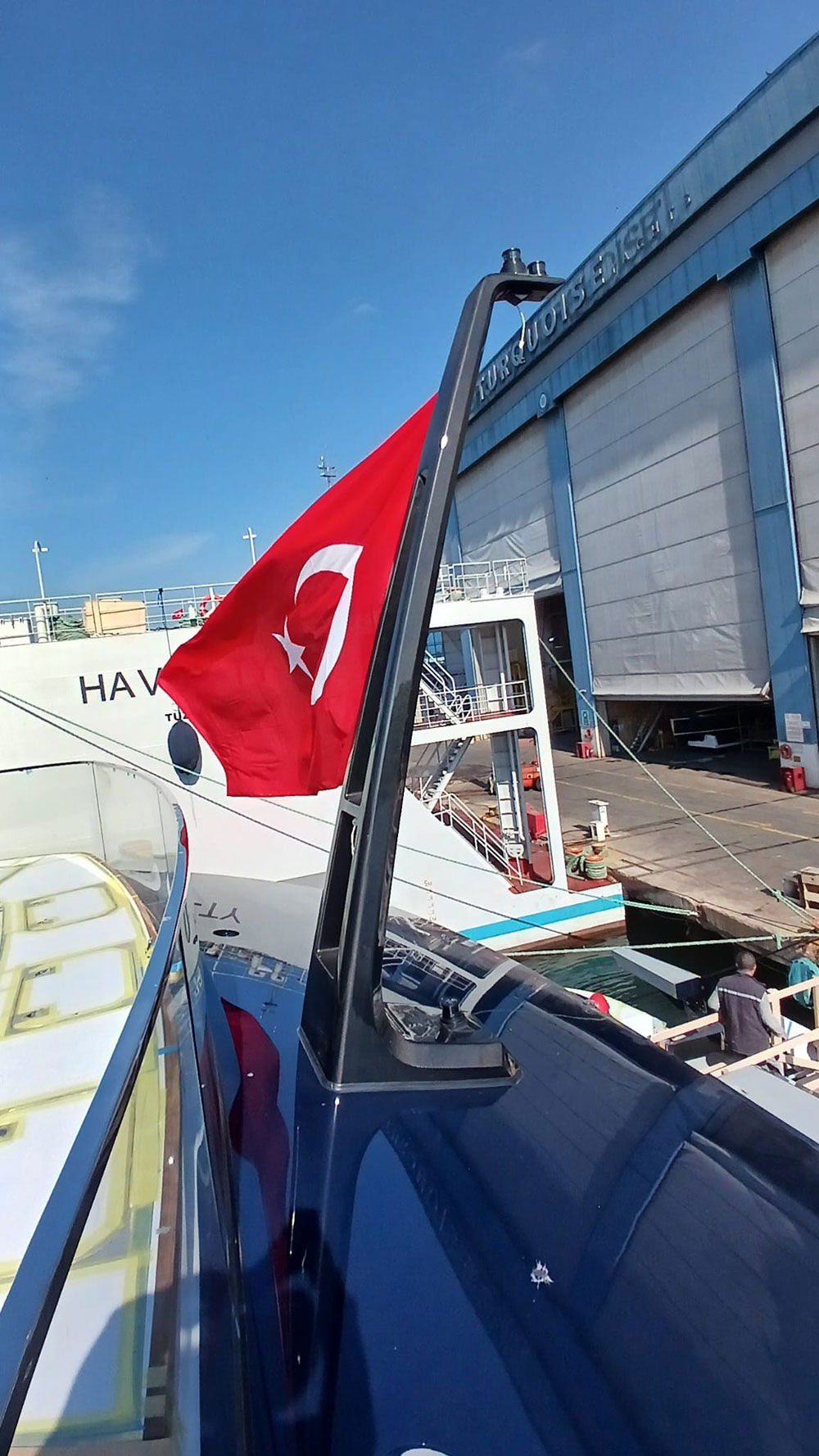 Kıç ve Baş Bayrak Direkleri Kıç ve Baş Bayrak Direkleri